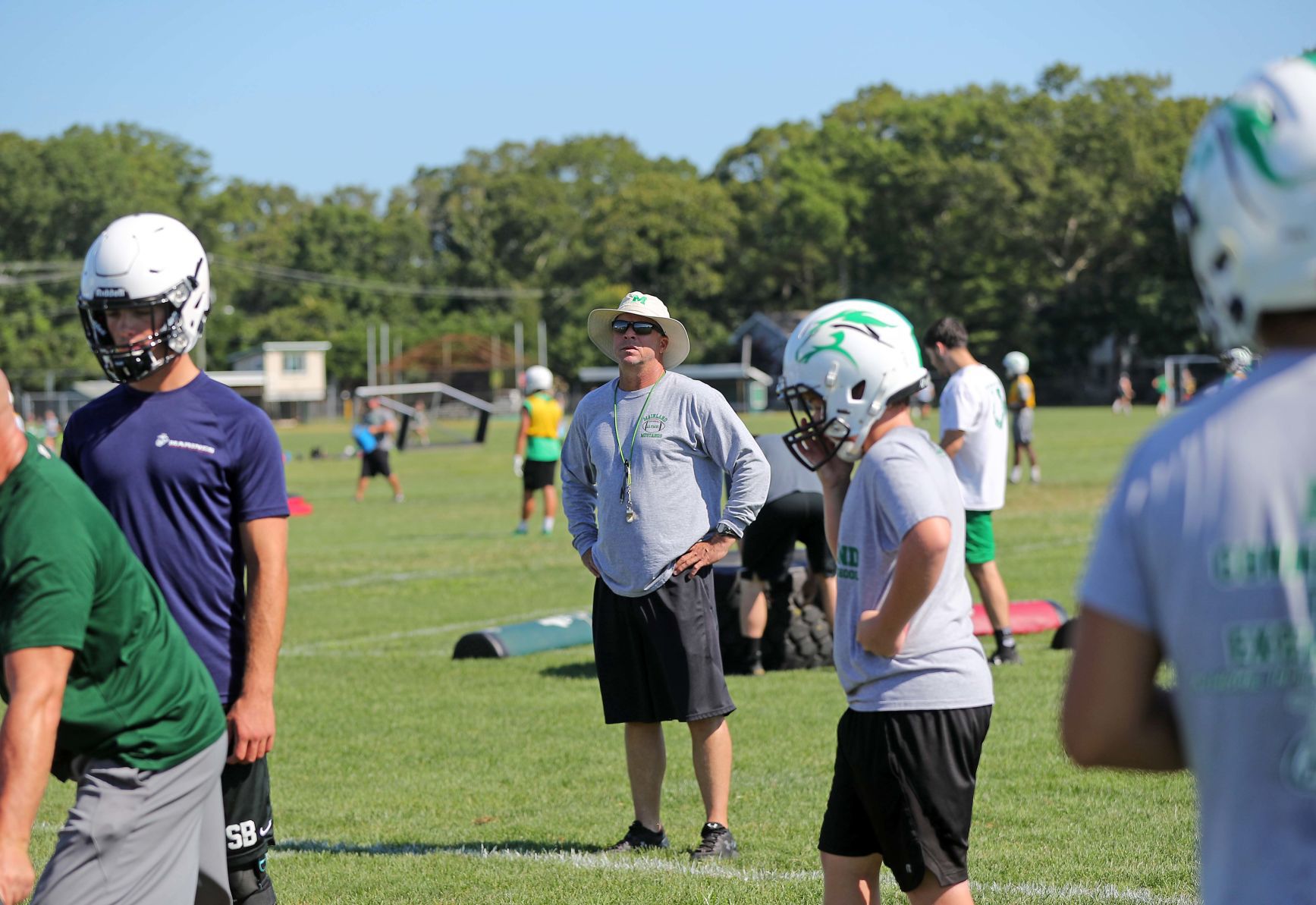 Mainland Football Practice